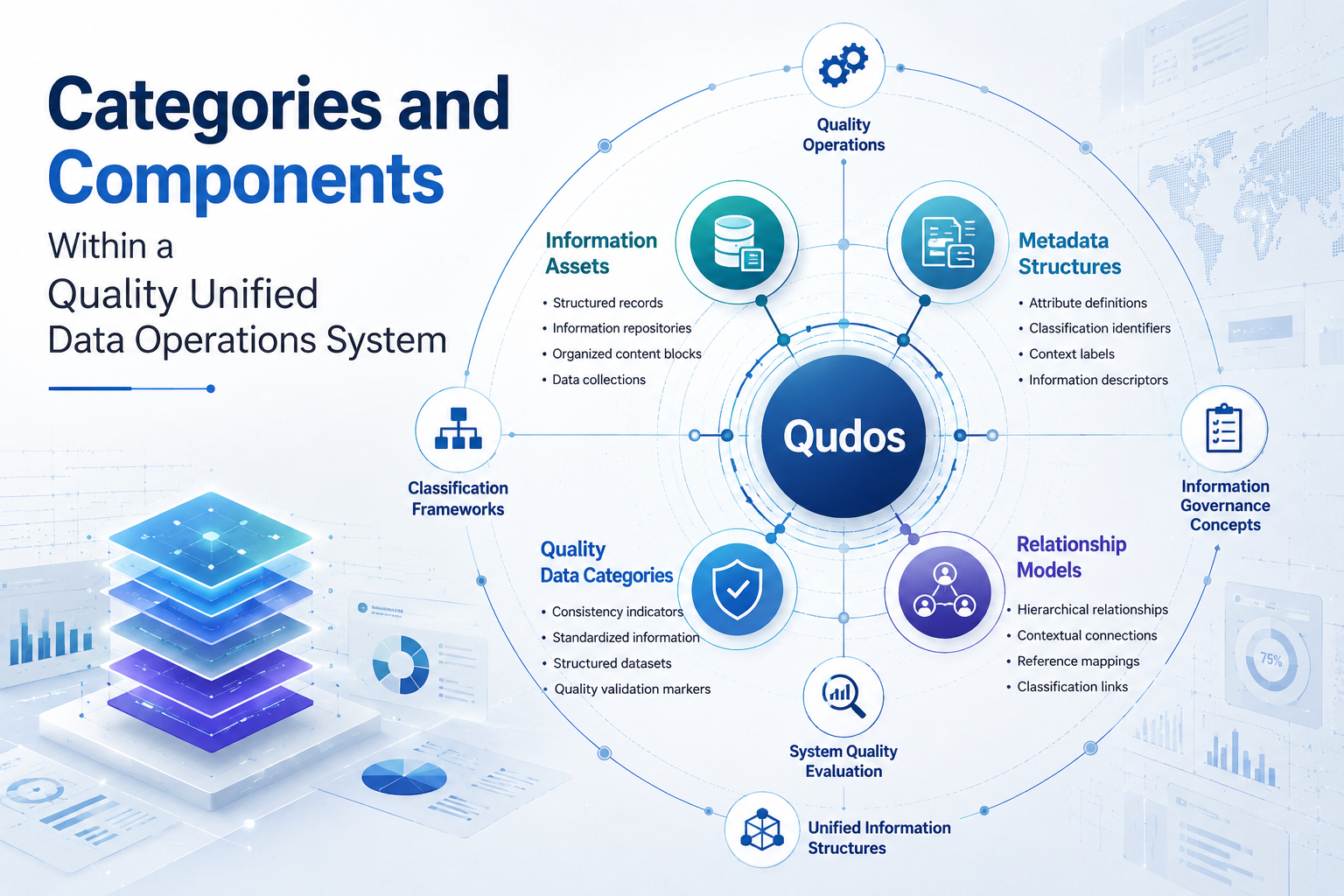 Categories and Components Within a Quality Unified Data Operations System